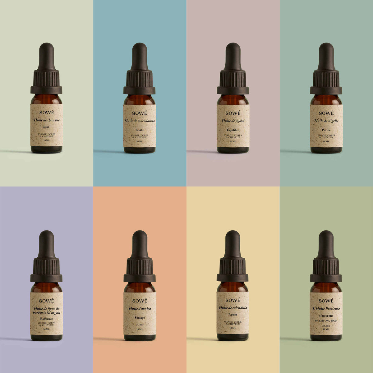 Discovery gift kit - Selection of fine plant oils