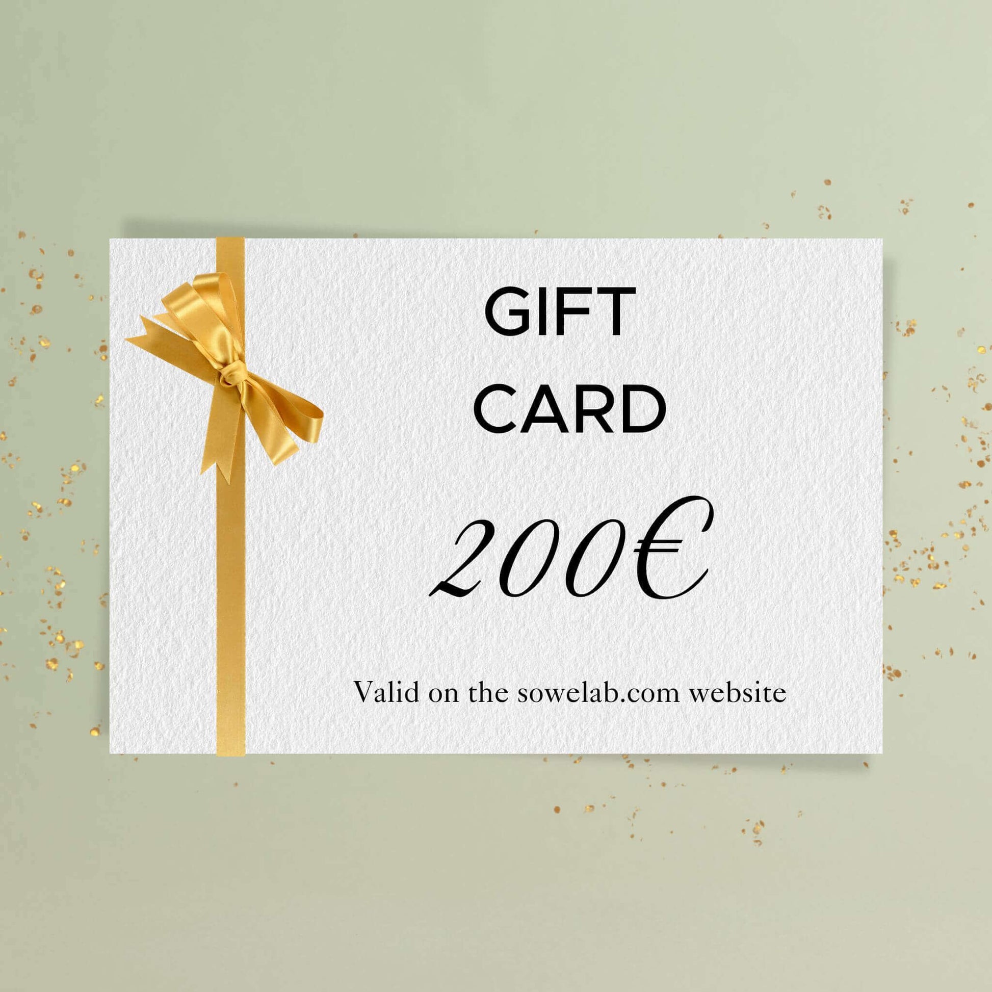 Carte cadeau - Gift card - Tarjeta regalo - Cartão-presente - 200 euros