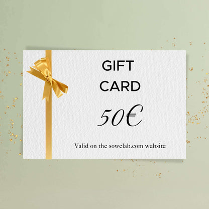Carte cadeau - Gift card - Tarjeta regalo - Cartão-presente - 50 euros