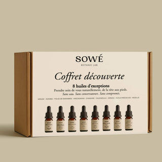 Coffret découverte, huile bio 
