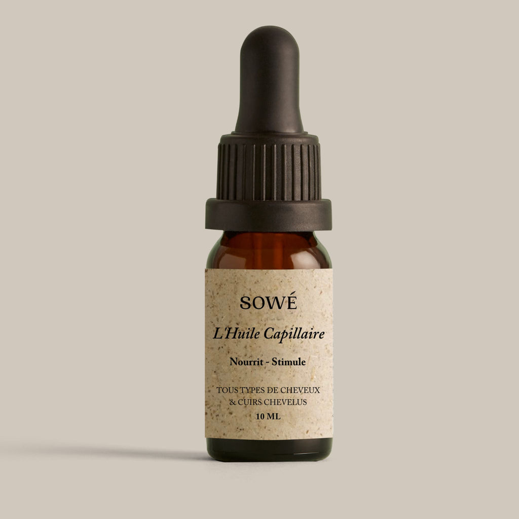 flacon pipette huile cheveux