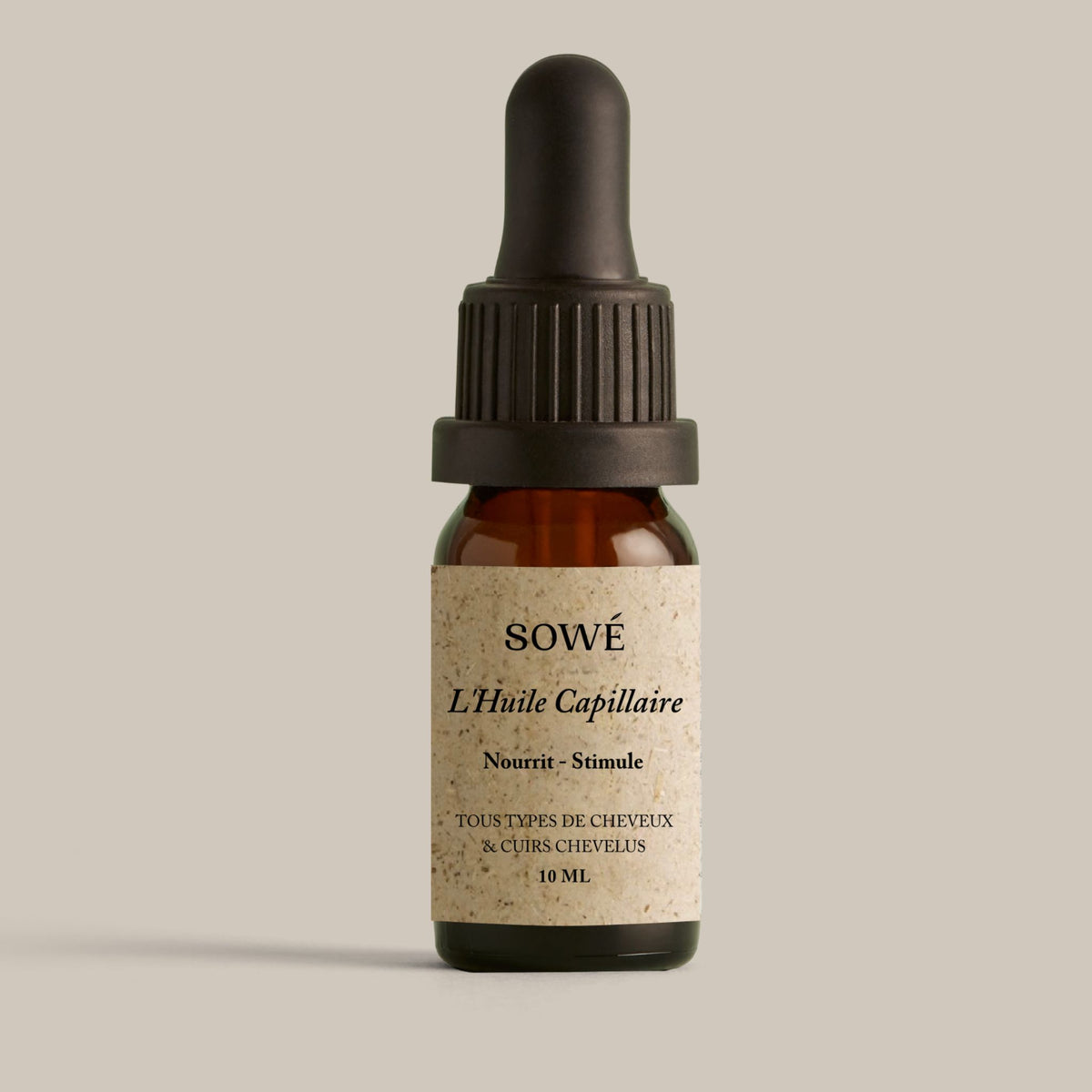 flacon pipette huile cheveux