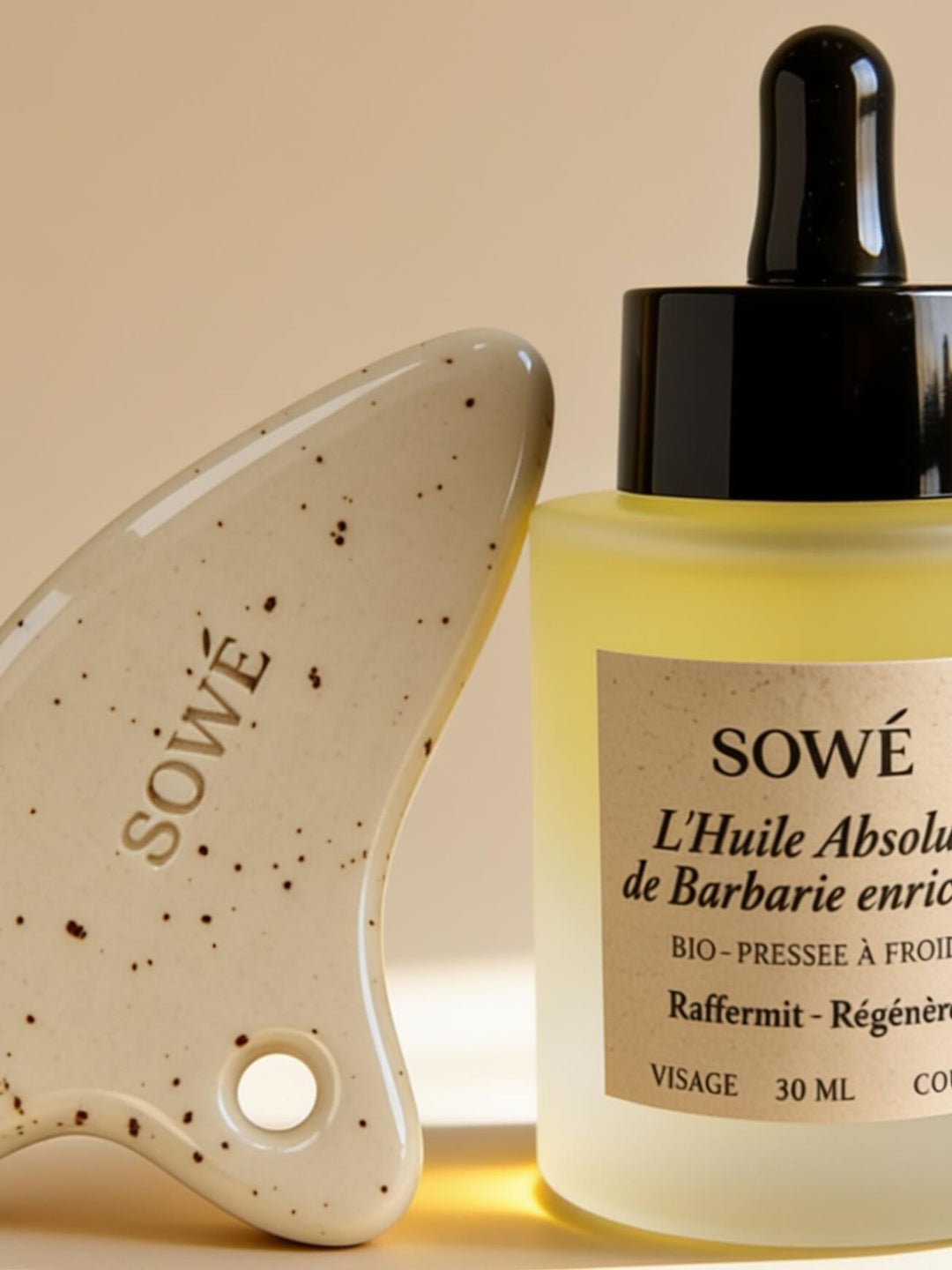 Oferta gua sha, Huile absole 