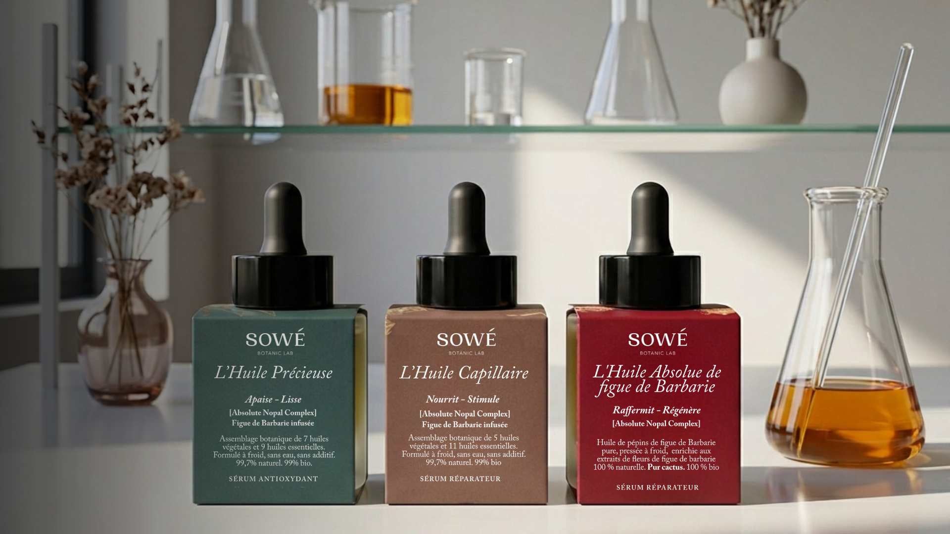 Sérum huile vegetal naturel bio 